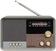 TRetro radio Crosley Tribute Charcoal TRetro radio