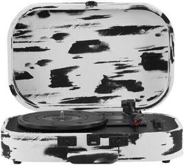 Placă turnantă portabil Crosley Discovery Negru/Alb Placă turnantă portabil
