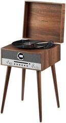Retro okretnica Crosley Nash Entertainment Center Walnut Retro okretnica