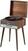 Retro okretnica Crosley Nash Entertainment Center Walnut Retro okretnica