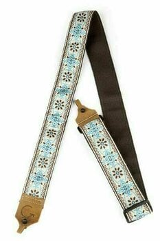 Textile guitar strap Gretsch G Brand Banjo Strap Blue/Brown - 1