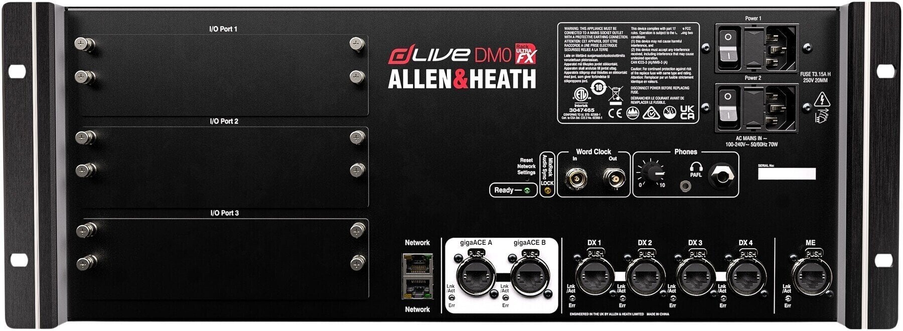 Tables de mixage rackable Allen & Heath dLive DM0U Tables de mixage rackable