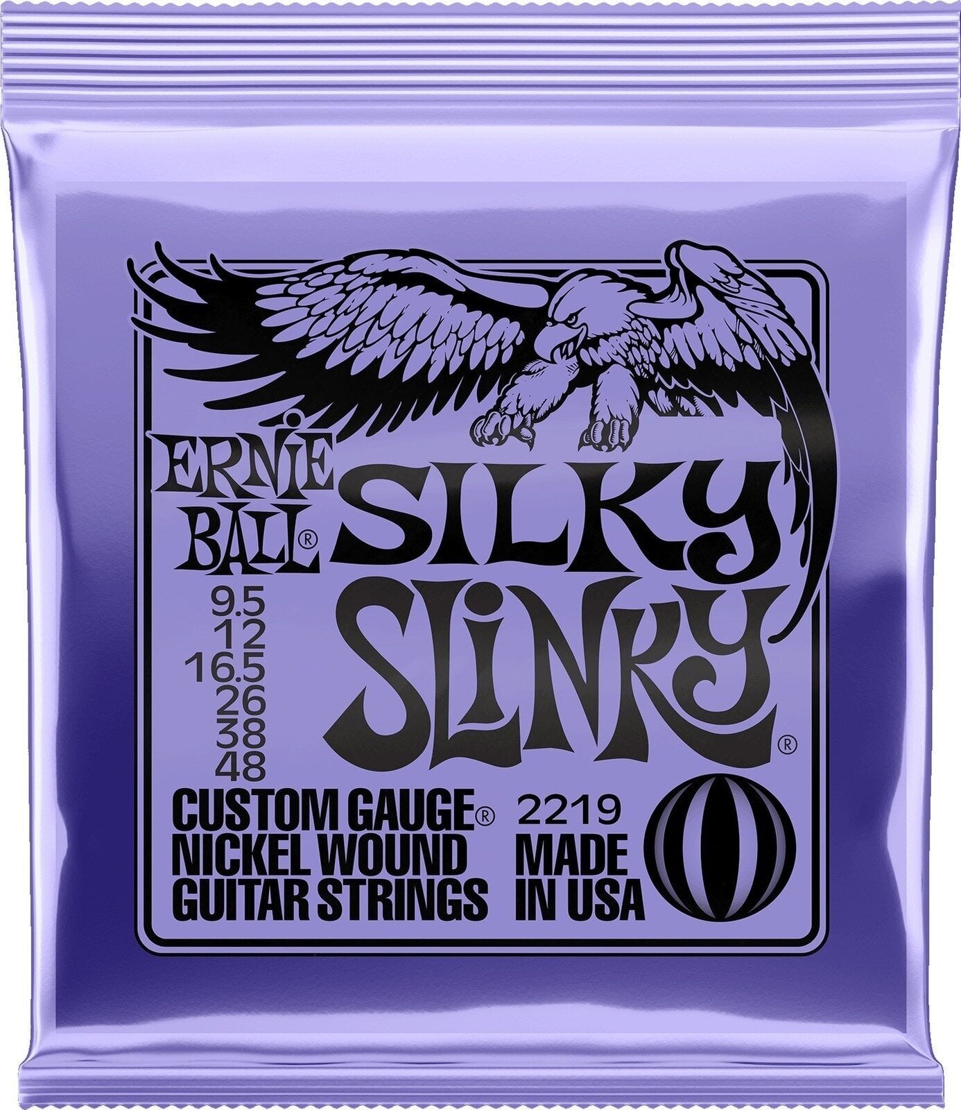 Žice za električnu gitaru Ernie Ball 2219 Silky Slinky Žice za električnu gitaru