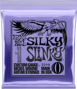 Žice za električnu gitaru Ernie Ball 2219 Silky Slinky Žice za električnu gitaru - 1