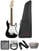 Chitarra Elettrica Fender Squier Mini Strat V2 IL Black Deluxe SET Black