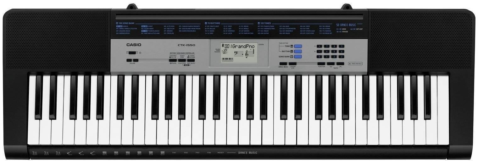 Keyboards ohne Touch Response Casio CTK-1550