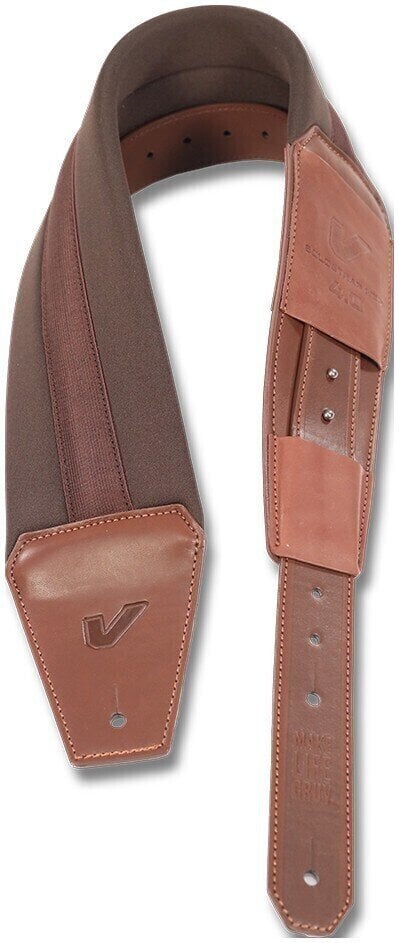 Tekstilni remen za gitaru Gruv Gear SoloStrap 2 Neo Brown Tekstilni remen za gitaru