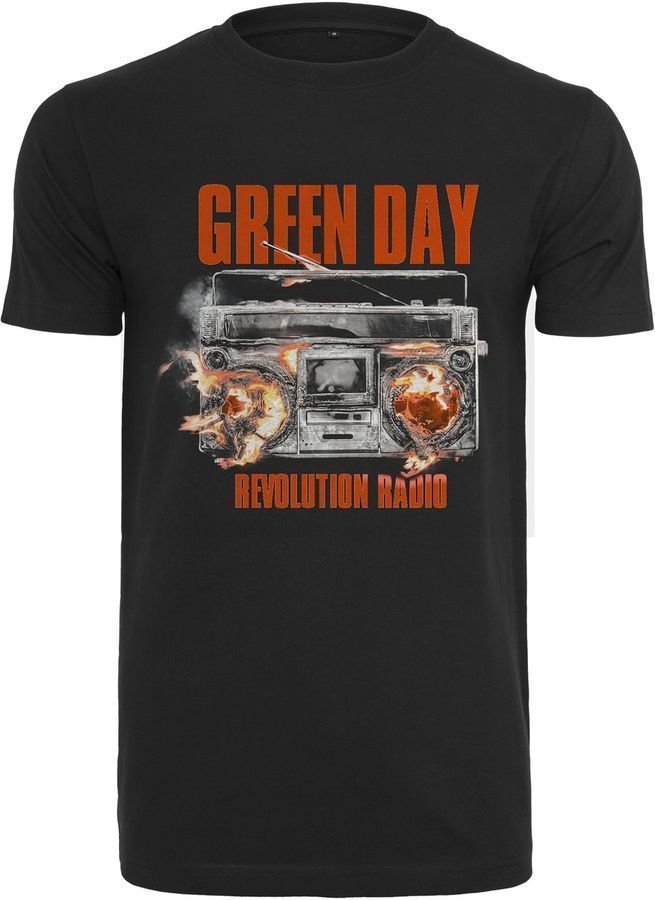T-shirt Green Day Radio Black S T-shirt