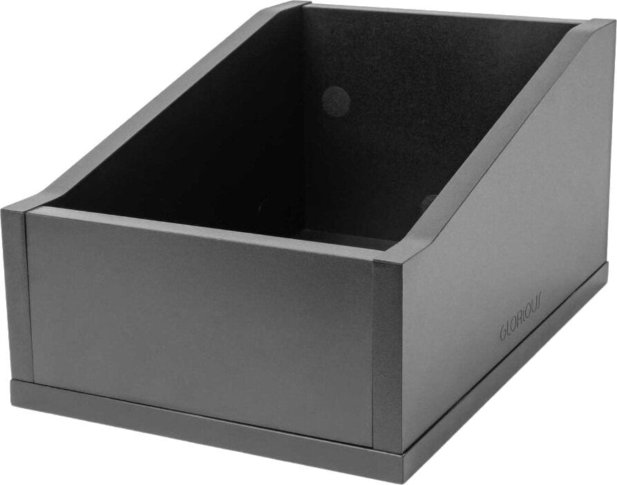 Vinyl Record Box Glorious 7" Advanced 110 Vinyl Record Box Black