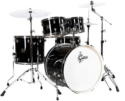 Set akustičnih bobnov Gretsch Drums Energy 5 Piece HWP 22 Black Set akustičnih bobnov - 1