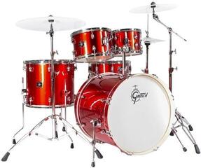 Акустична барабанна установка Gretsch Drums Energy 5 Piece HWP 22 Red Акустична барабанна установка