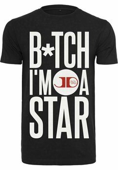 Shirt Jason Derulo Shirt B*tch I'm A Star Heren Black M - 1