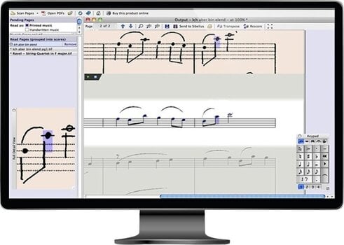 Scoring software AVID Sibelius Ultimate Perpetual PhotoScore NotateMe (Digital product) - 1