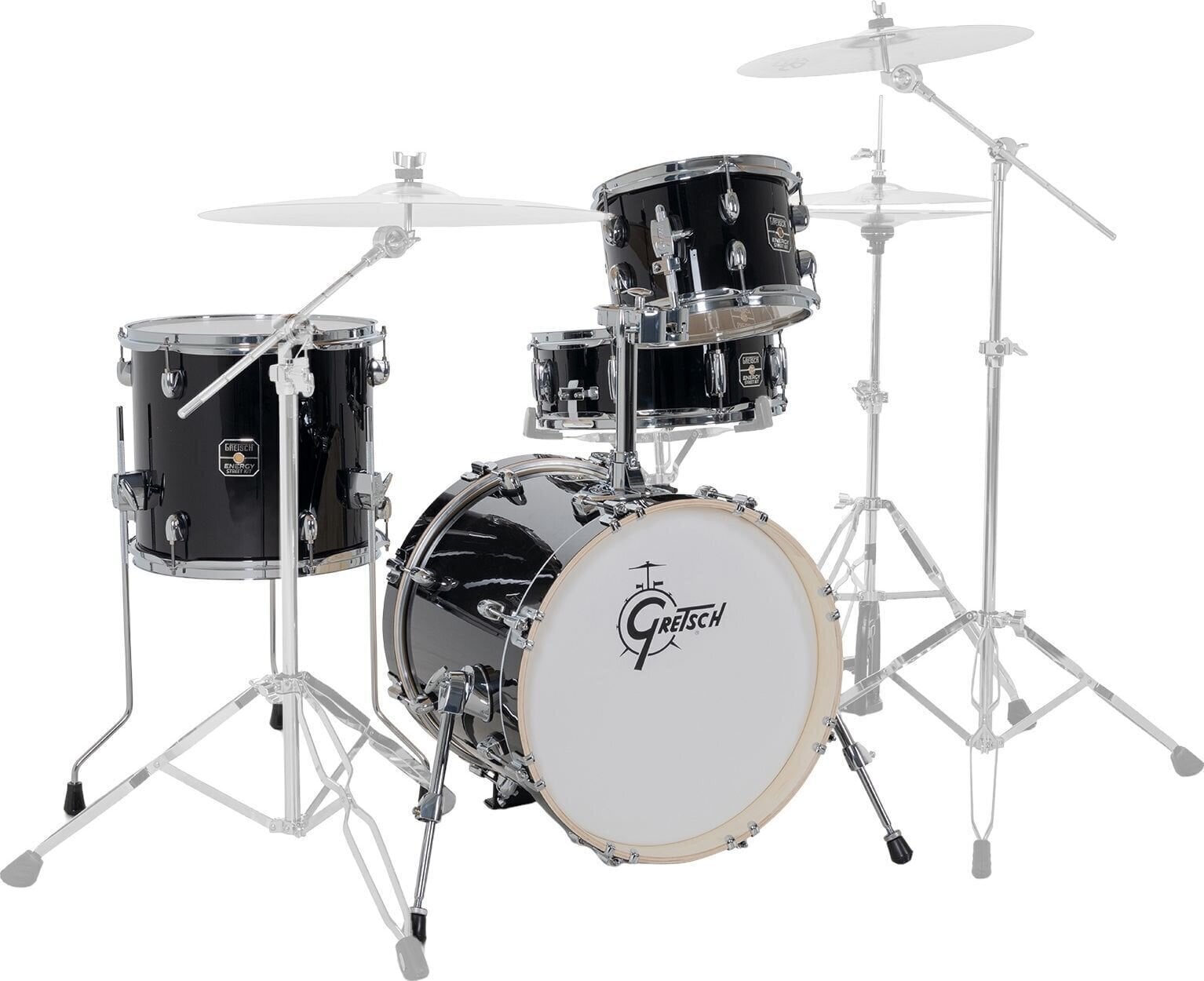 Dobszett Gretsch Drums Energy Street Kit Black Dobszett