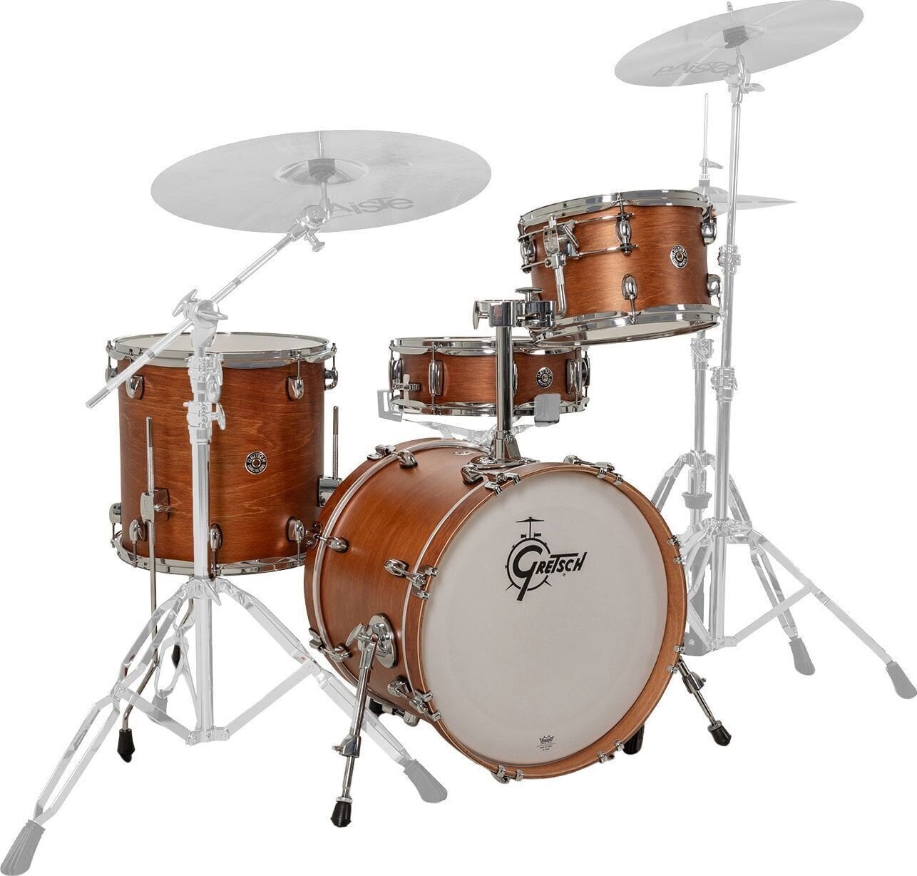 Акустична барабанна установка Gretsch Drums CC2-J484-SWG Satin Walnut Glaze Акустична барабанна установка