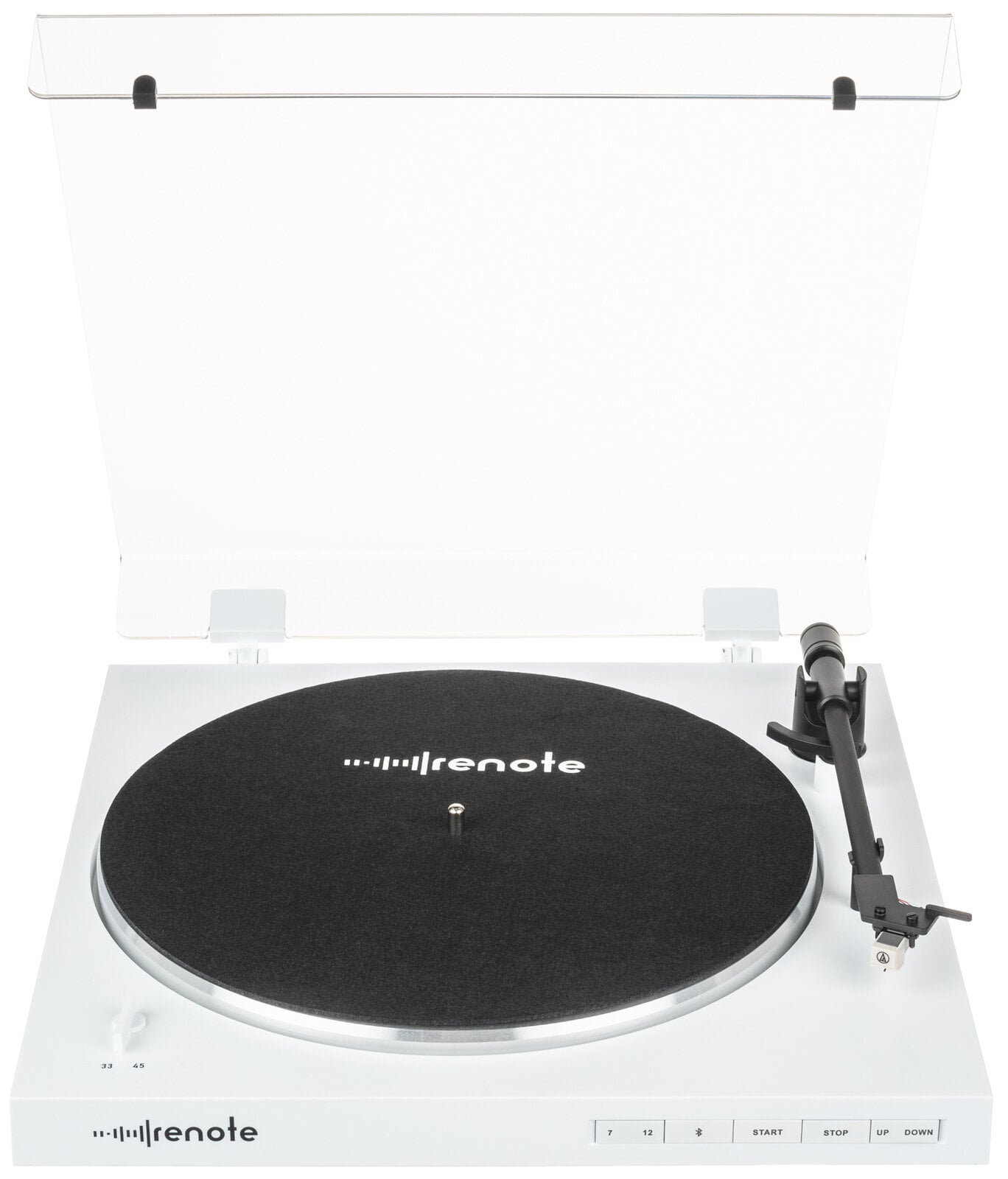 Skaņuplašu atskaņotājs Renote VinylVibe AutoBelt AT-3600L White Skaņuplašu atskaņotājs
