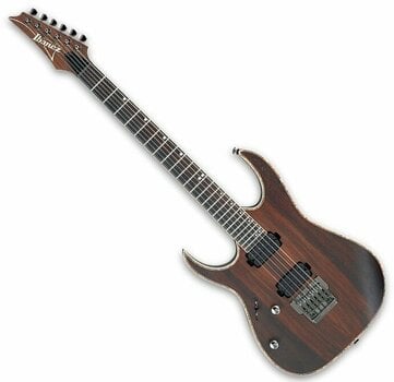 Left-Handed Electric Guiar Ibanez RG721RWL Premium Charcoal Brown Flat Left Hand - 1