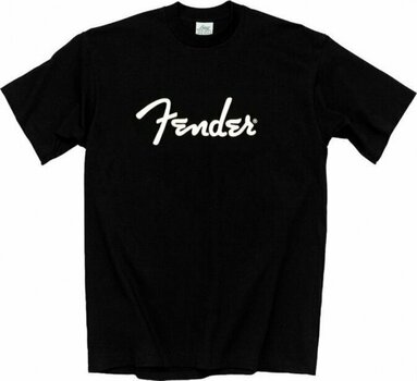 Tričko Fender Spaghetti Tshirt Logo Black XXL - 1