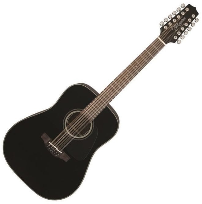 12-snarige akoestische gitaar Takamine GD30-12 Zwart