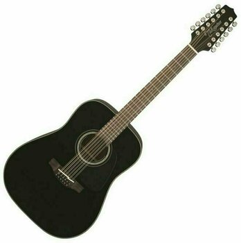 12-String Acoustic Guitar Takamine GD30-12 Black - 1