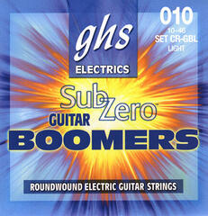 Elektromos gitárhúrok GHS Sub-Zero Boomers 10-46 Elektromos gitárhúrok