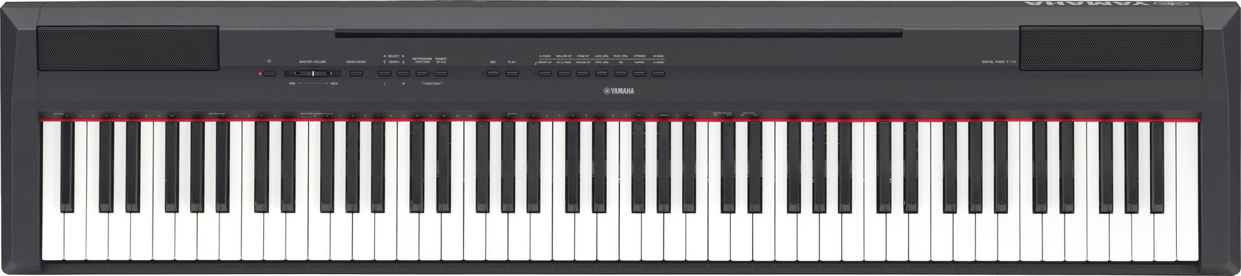 Digitralni koncertni pianino Yamaha P-115 BK