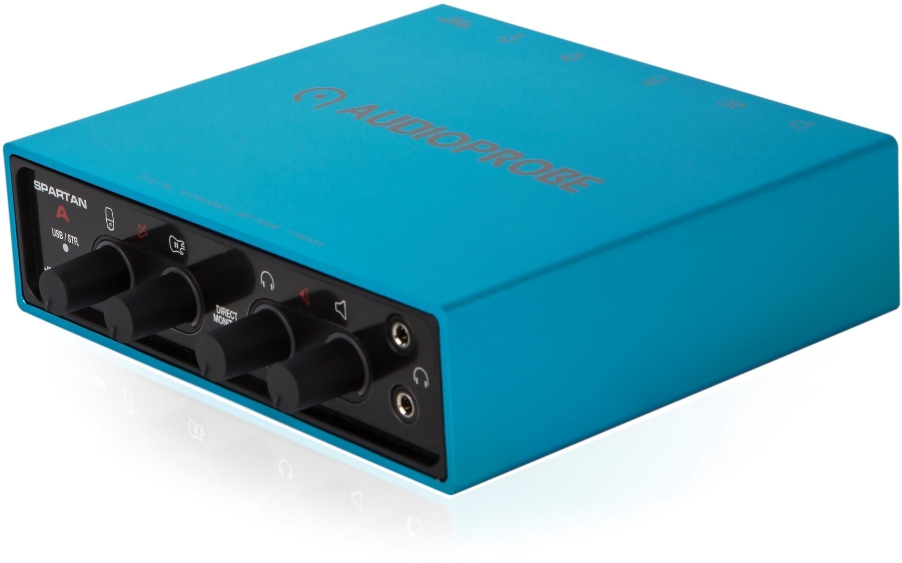 USB audio prevodník - zvuková karta Audio Probe SPARTAN A Sky Blue
