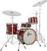 Conjunto de batería acústica Gretsch Drums CC2-M264-DCSP Dark Cherry Sparkle Conjunto de batería acústica