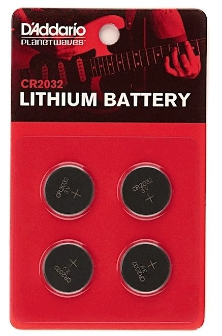 CR2032 Batterie D'Addario PW-CR2032-04