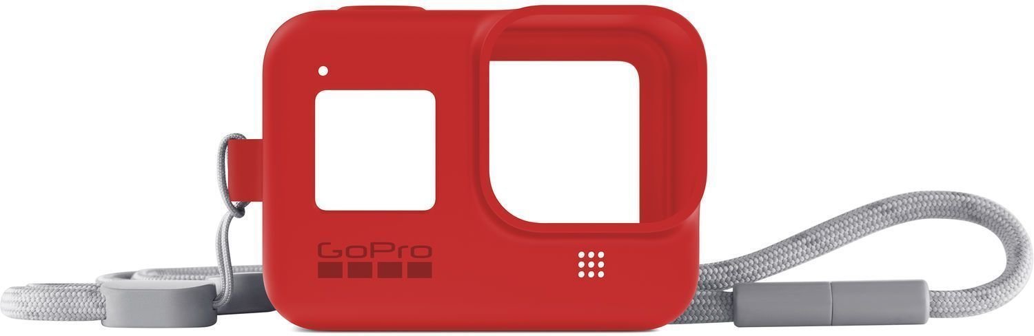 GoPro Accessories GoPro Sleeve + Lanyard (HERO8 Black) Red