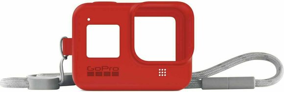 GoPro tartozékok GoPro Sleeve + Lanyard (HERO8 Black) Red - 1