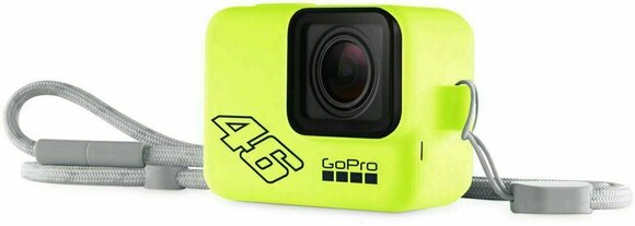 Аксесоари GoPro GoPro Sleeve + Lanyard Silicone Neon Yellow - 1