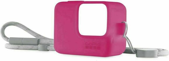 Acessórios GoPro GoPro Sleeve + Lanyard Silicone Neon Pink - 1