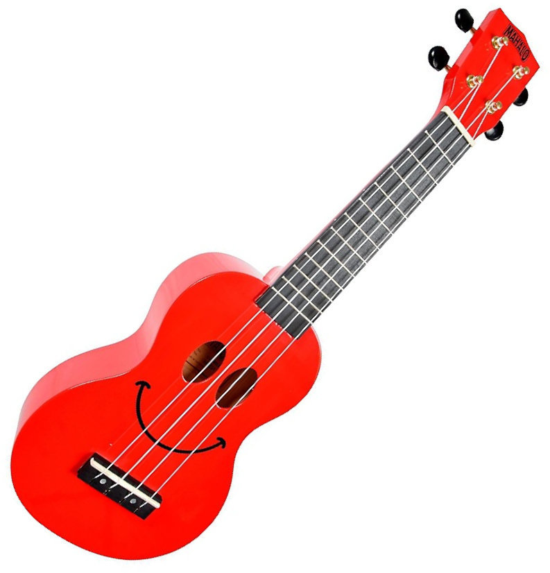 Soprano ukulele Mahalo U-SMILE EA Red