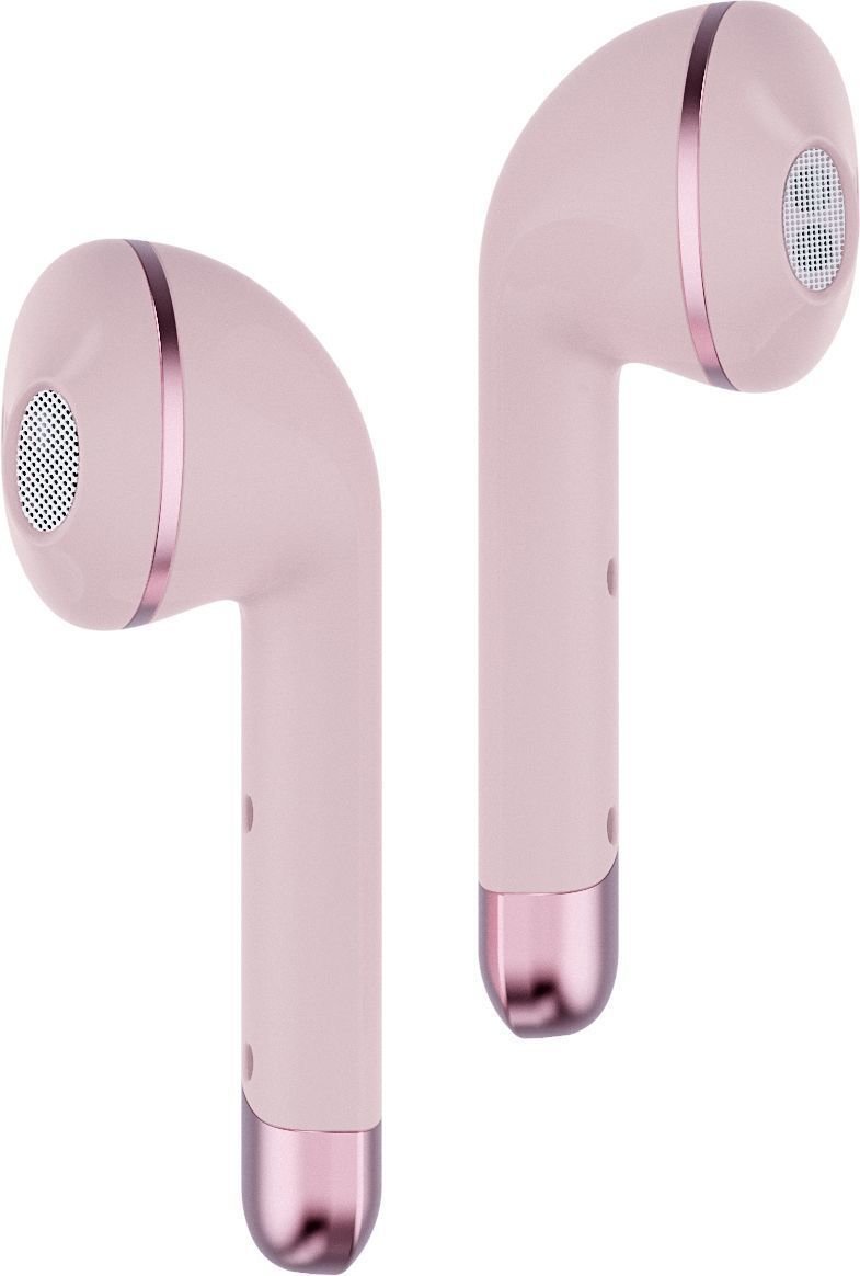 True trådlös in-ear Happy Plugs Air 1 Pink Gold