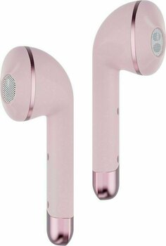 True trådlös in-ear Happy Plugs Air 1 Pink Gold - 1