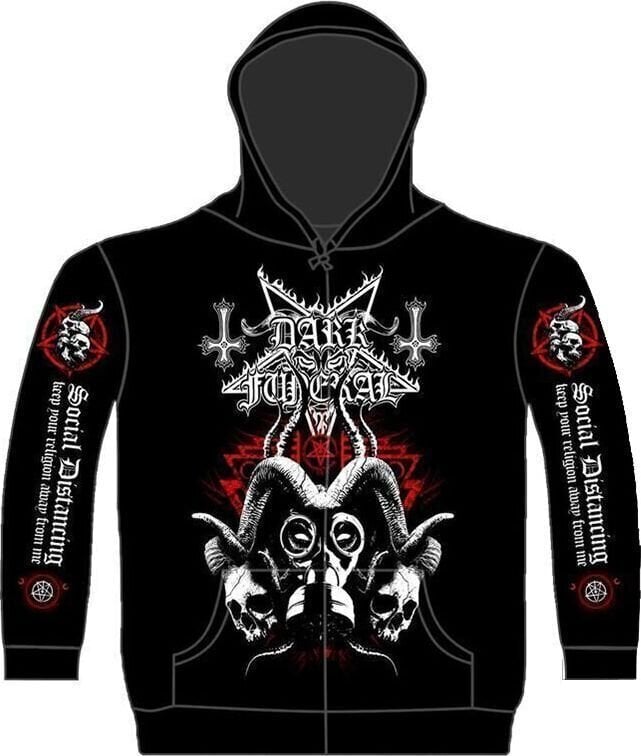 Kapuco Dark Funeral Social Distancing Black XL Kapuco
