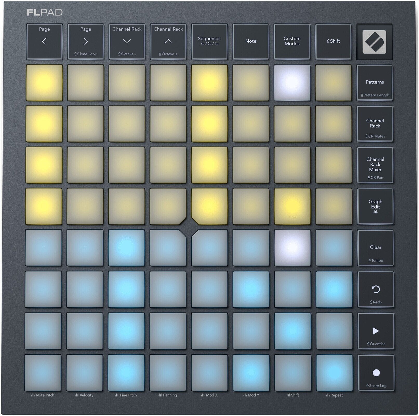 Contrôleur MIDI Novation FLpad Contrôleur MIDI