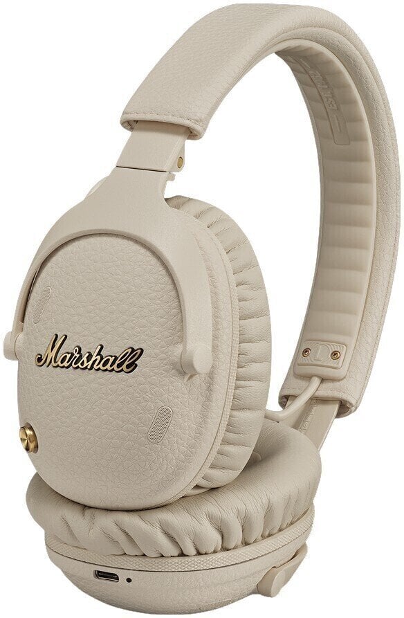 Бездротові накладні навушники Marshall Monitor III A.N.C. Cream Бездротові накладні навушники
