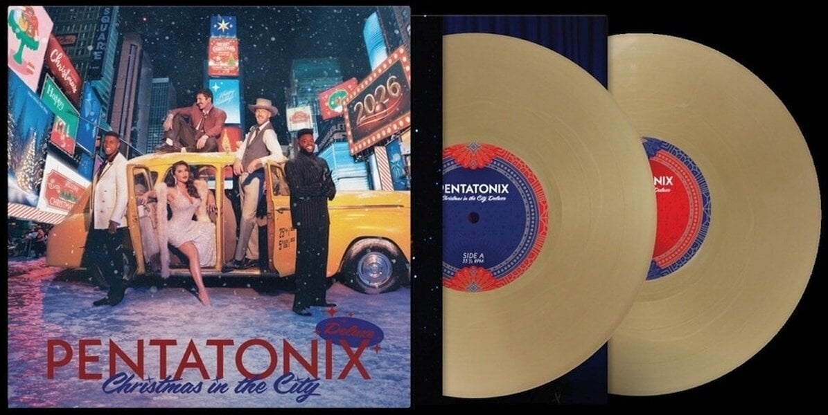 Schallplatte Pentatonix - Christmas In The City (Deluxe Edition) (Vintage Gold Coloured) (LP)