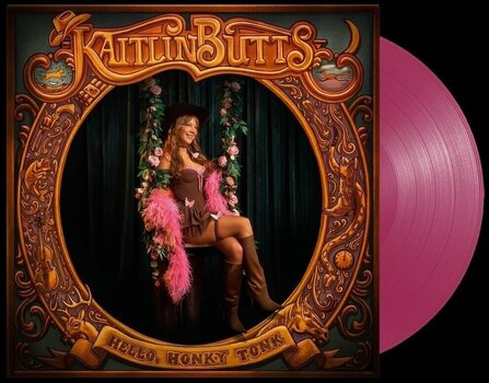 Disco de vinilo Kaitlin Butts - Hello, Honky Tonk (Jamboree Pink Coloured) (LP) - 1