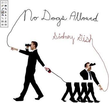 Vinylskiva Sidney Gish - No Dogs Allowed (Red/Black/White Tricolor Coloured) (LP) - 1