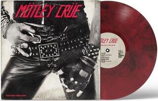 Disco de vinilo Mötley Crüe - Too Fast For Love (Reissue) (Remastered) (45th Anniversary Edition) (Limited Edition) (Red/Black Marble Coloured) (LP)