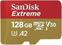 Speicherkarte SanDisk Extreme 190 MB/s + SD Micro SDXC 128 GB Speicherkarte