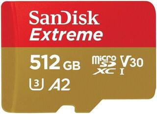 Carte mémoire SanDisk Extreme 190 MB/s + SD Micro SDXC 512 GB Carte mémoire