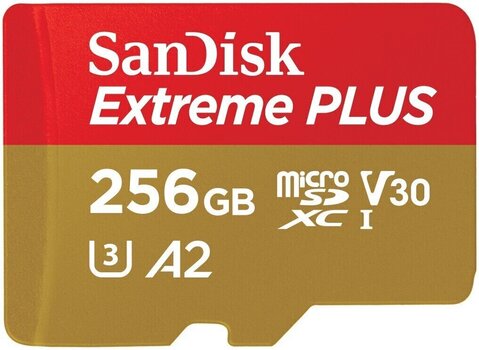 Speicherkarte SanDisk Extreme Plus 200 MB/s + SD Micro SDXC 256 GB Speicherkarte - 1