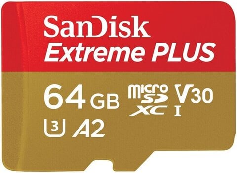 Memorijska kartica SanDisk Extreme Plus 200 MB/s + SD Micro SDXC 64 GB Memorijska kartica - 1