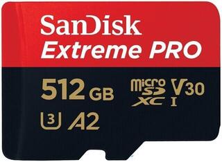 Carte mémoire SanDisk Extreme PRO 200 MB/s + SD Micro SDXC 512 GB Carte mémoire