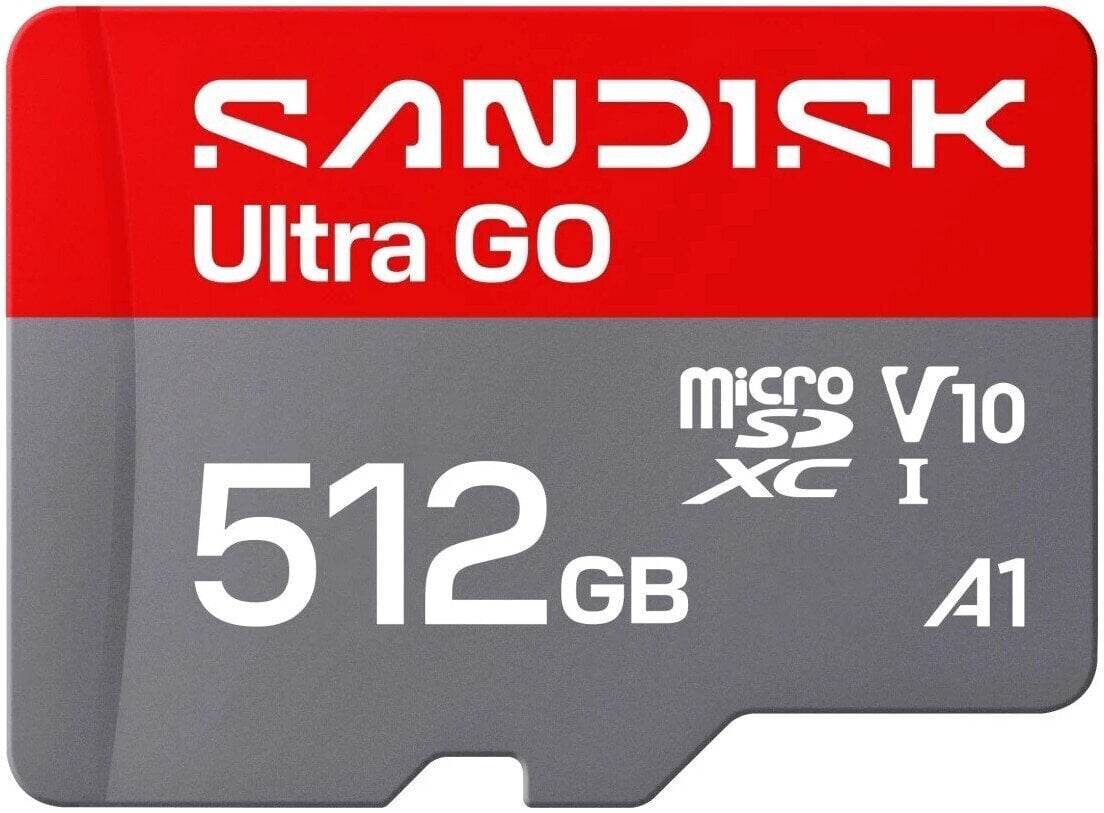 Speicherkarte SanDisk Ultra GO 190 MB/s Micro SDXC 512 GB Speicherkarte