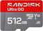 Speicherkarte SanDisk Ultra GO 190 MB/s Micro SDXC 512 GB Speicherkarte